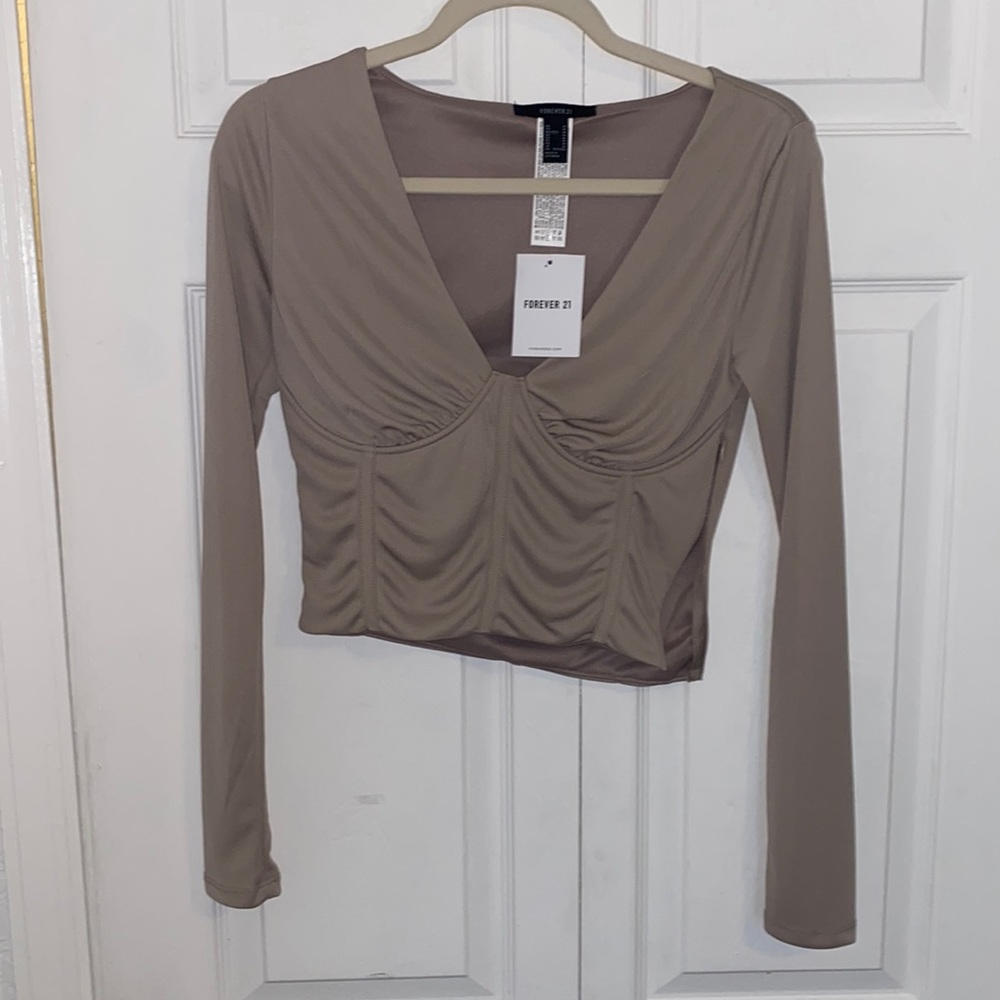 Forever 21 Tan Top
